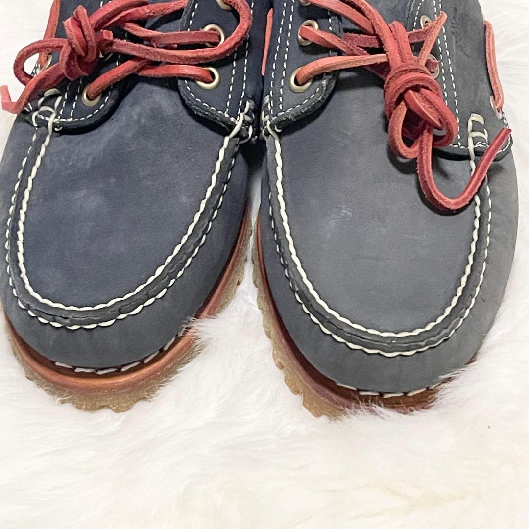 Timberland ティンバーランド デッキシューズ モカシン ネイビー