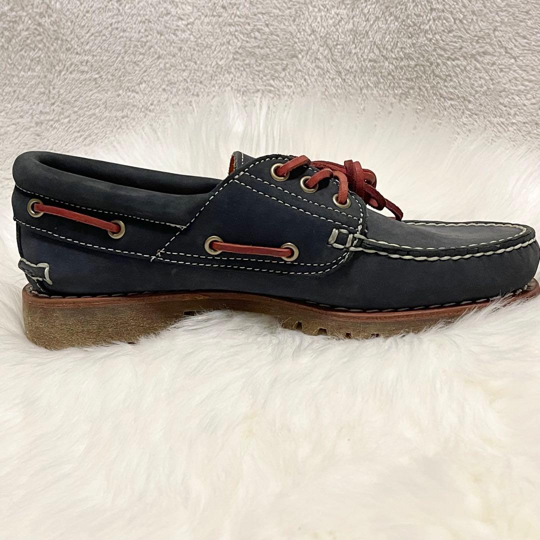 Timberland ティンバーランド デッキシューズ モカシン ネイビー