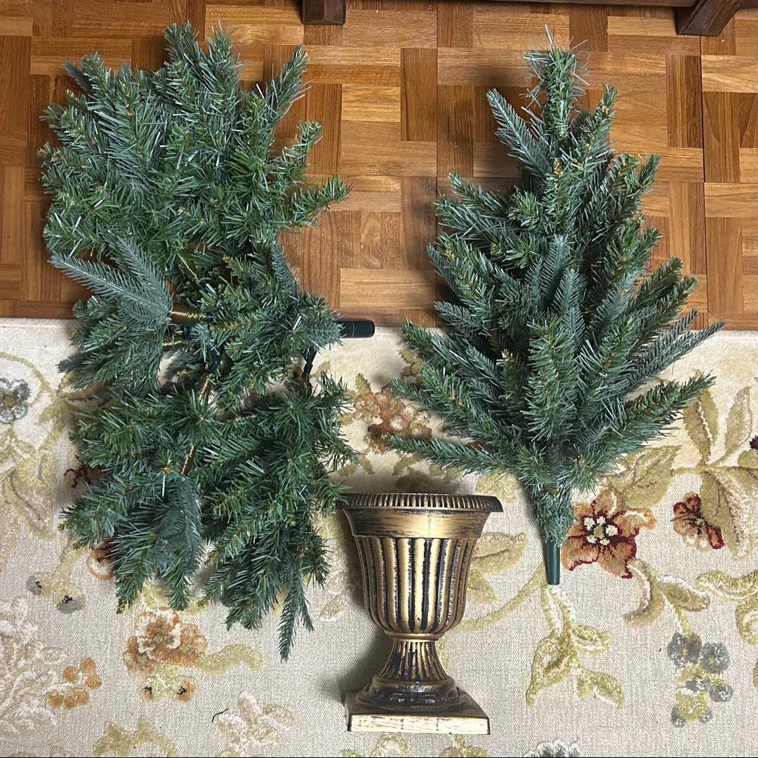 ハルモニア　クリスマスツリー　アンティーク調　90cm
