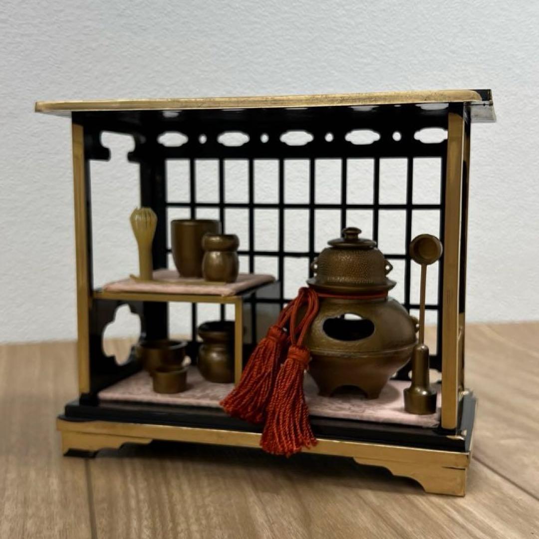 雛人形　桃の節句　雛道具　特大　唐草