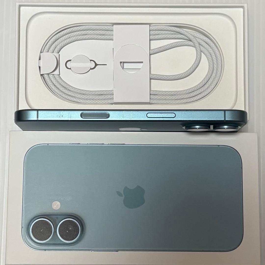 バッテリー最大容量100% iPhone16 128GB SIMフリー 本体