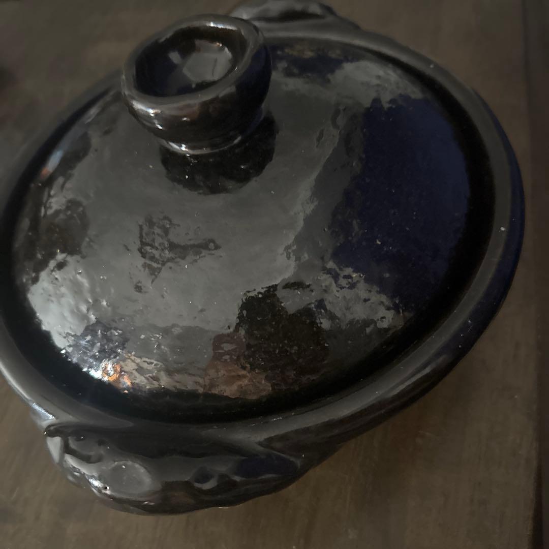 雲井釜　土鍋　八寸