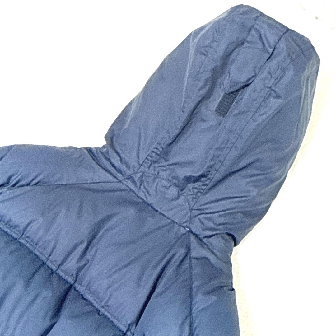 美品✨ Nike　ベンチコート　L　肉厚 極暖 ロング ダウンコート　ネイビー