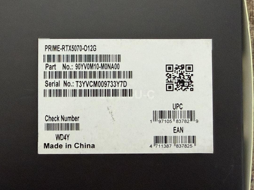 グラフィックボード・グラボ・ビデオカード ASUS GEFORCE RTX 5070 OC 12GB