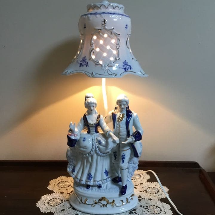 西洋照明スタンド 西洋人形スタンド 値下げ