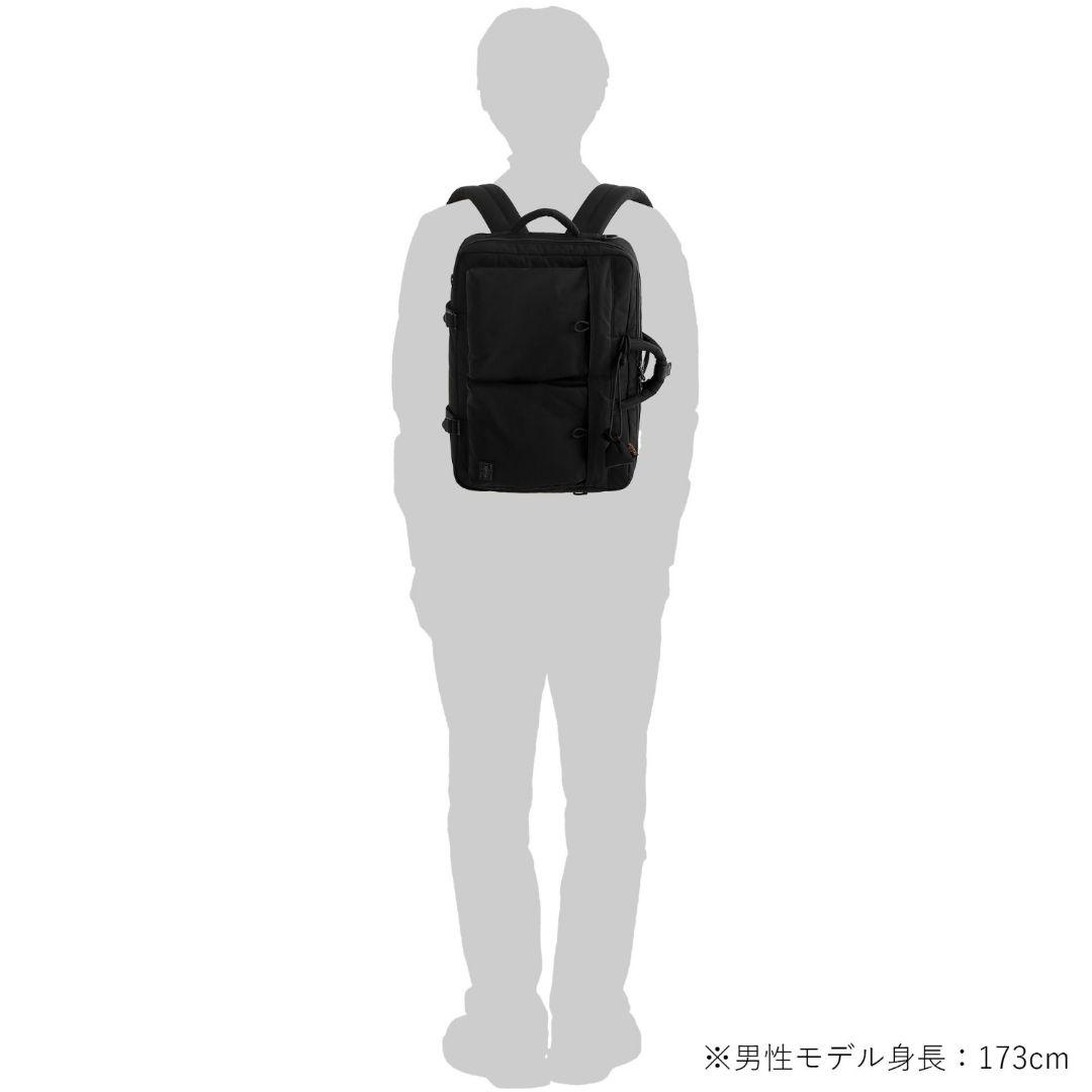 PORTER/SENSES 2WAY PACK ブラック ビジネスバッグ
