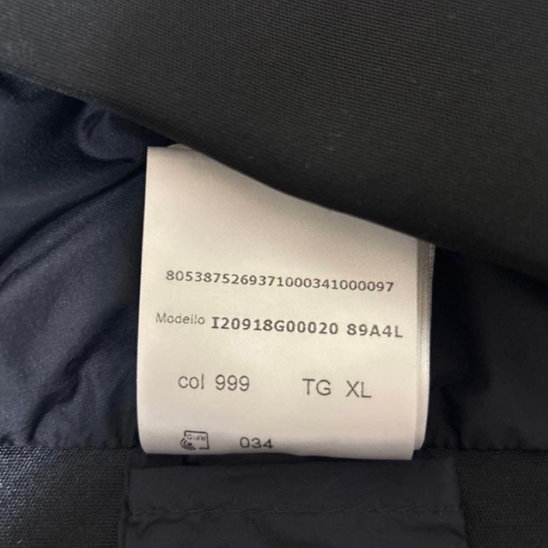 モンクレール MONCLER バーニーズ 限定 別注 ハイブリッド ダウン XL