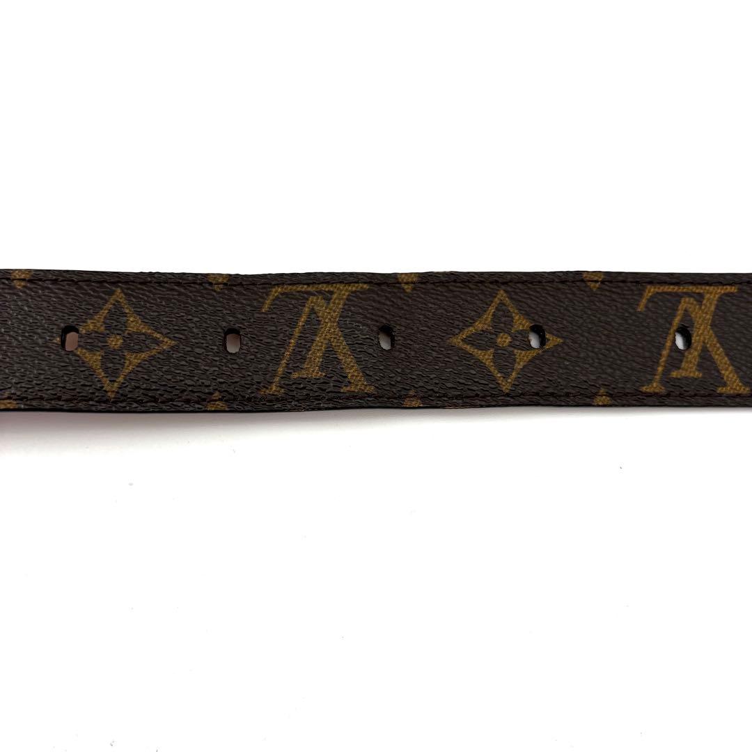 美品 ルイヴィトン ベルト モノグラム サンチュール 3cm×97cm ロゴ