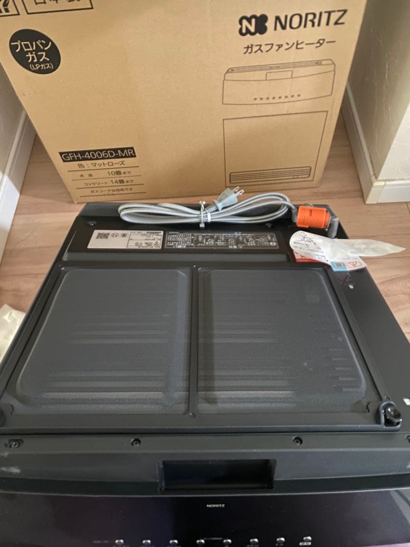 k*u様 プロパンガス--ガスファンヒーター--