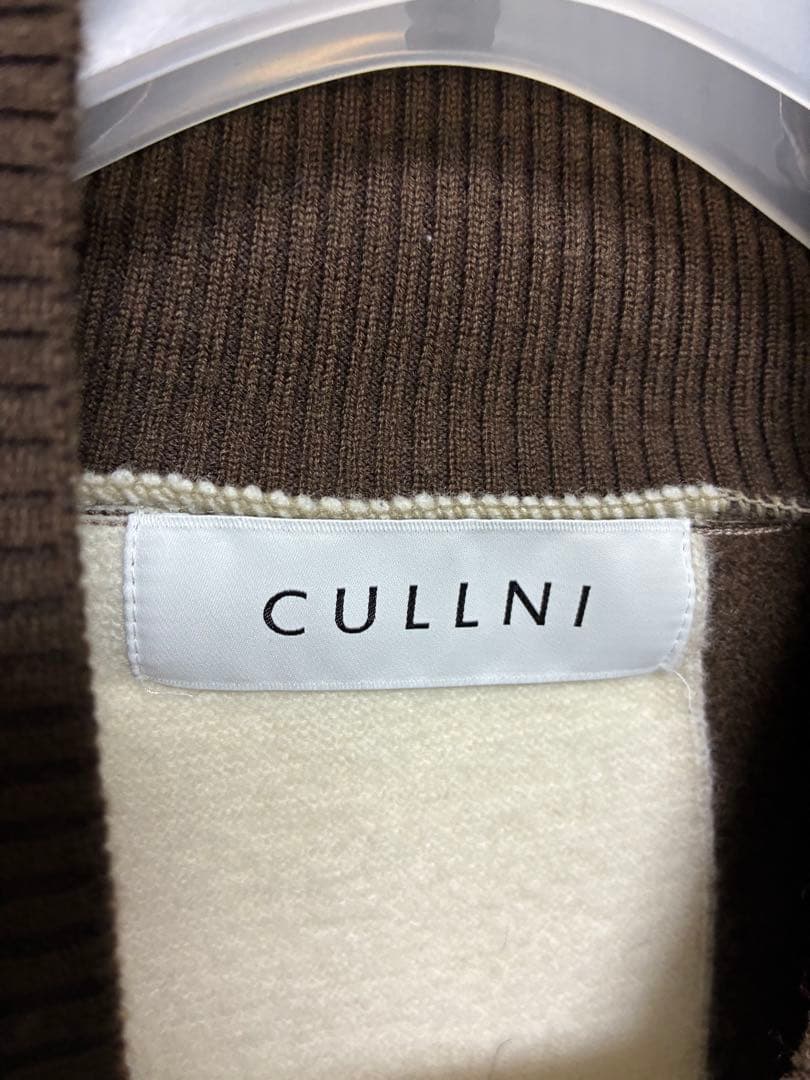 CULLNI クルニ カラー ブロック タートル ニット