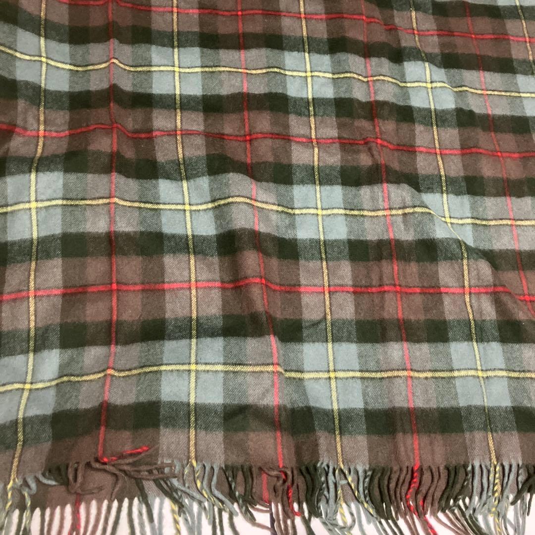Burberrys チェック柄ウールブランケット