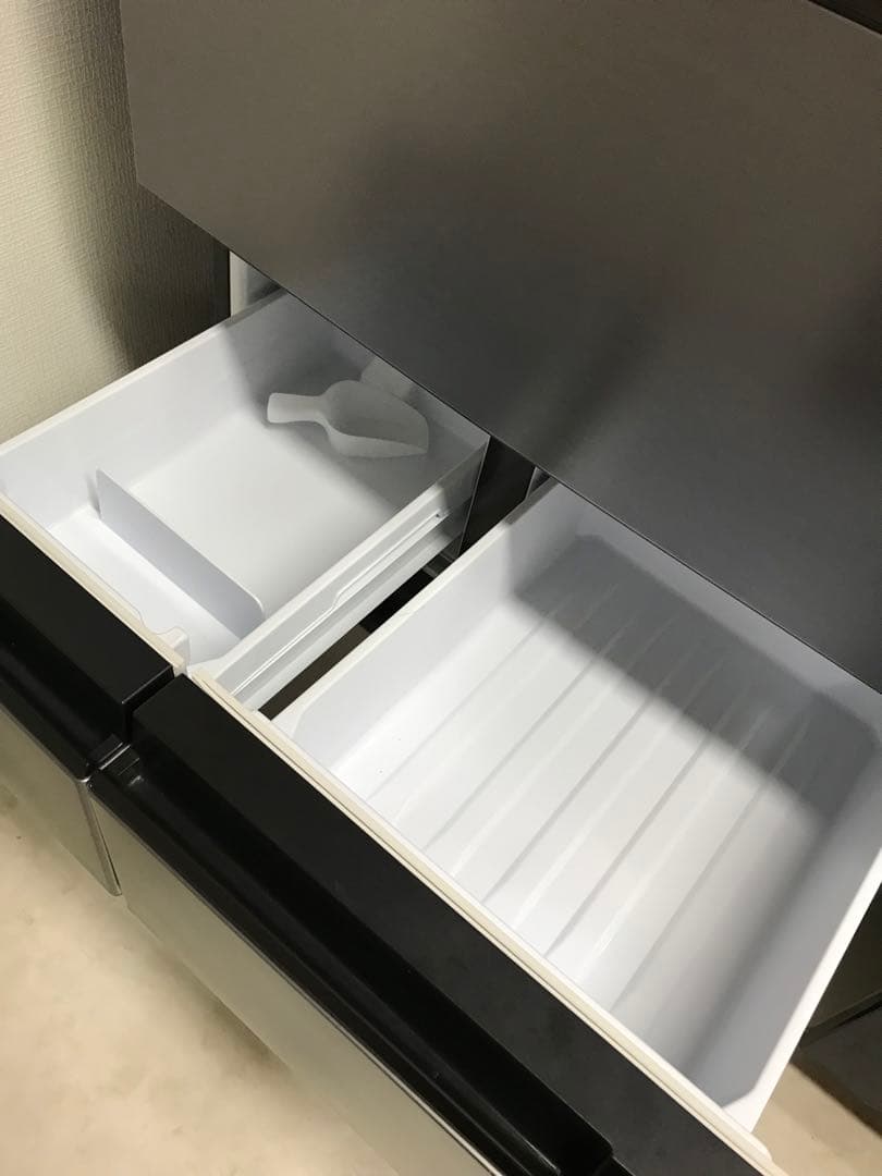 【配送無料】大型冷蔵庫 SHARP SJ-MF46J 観音開き 2022年製