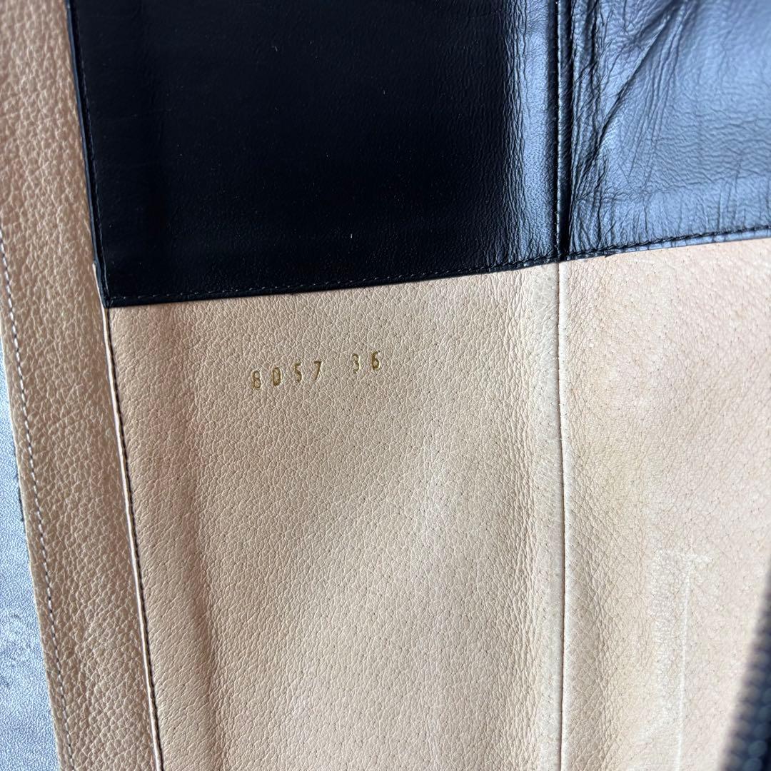 【極美品】UNITED ARROWS ロングブーツ　レザー　裏張り　Vibram