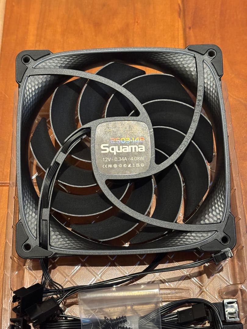 Geometric Future PC ケースファン 5台