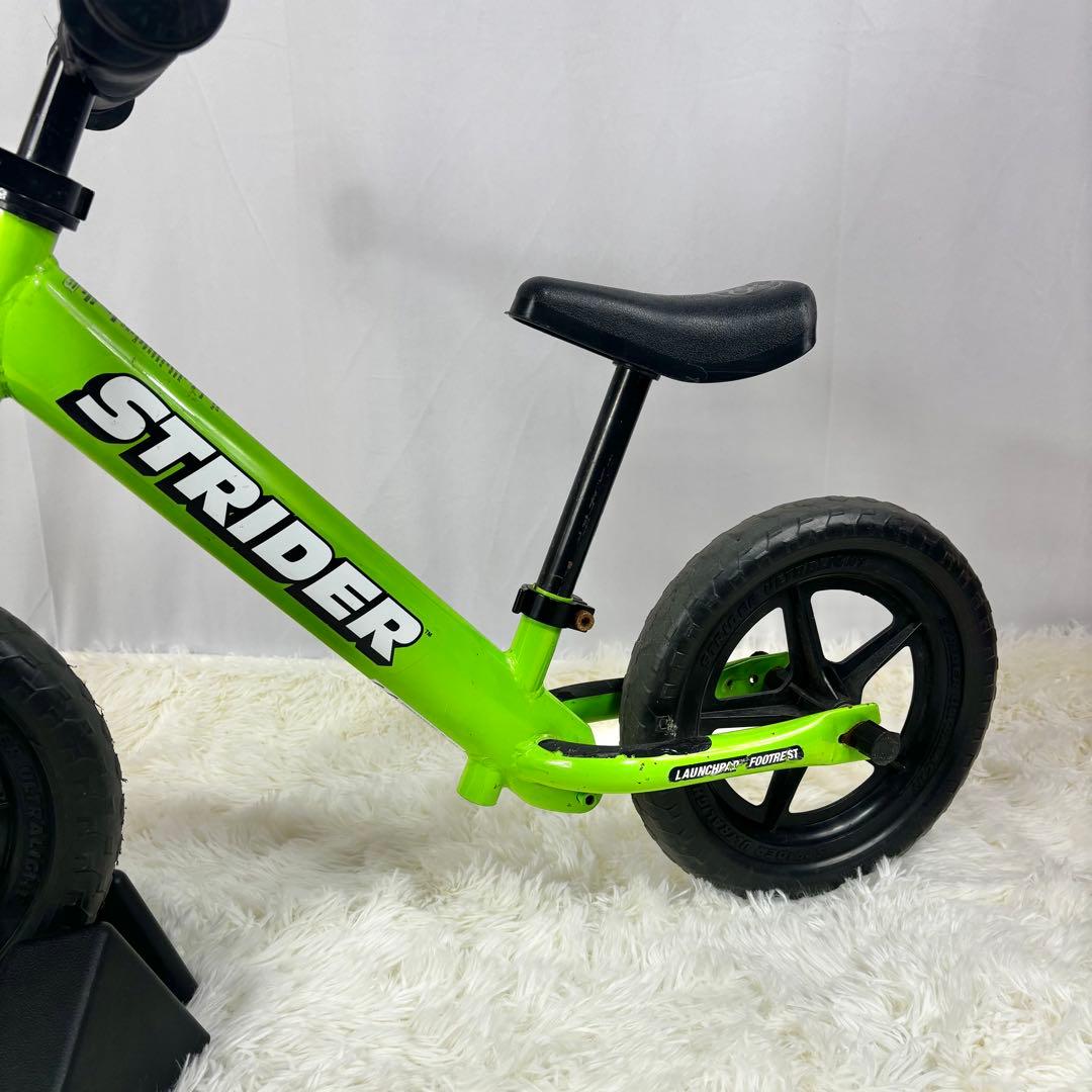 【美品】STRIDER ストライダー　グリーン　緑　バランスバイク