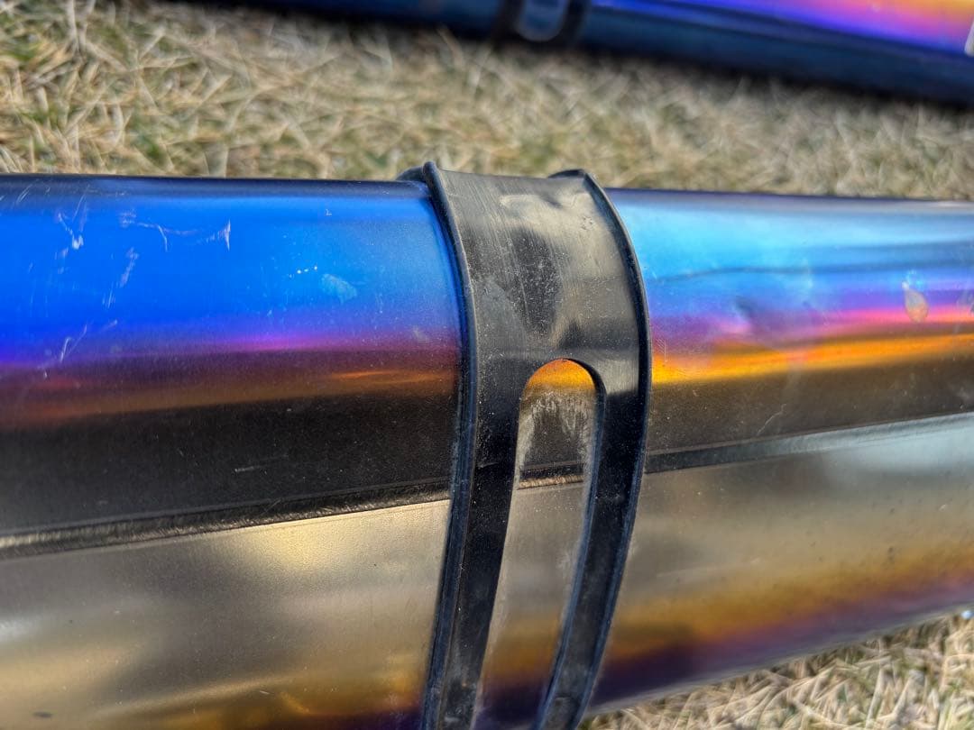 GSX1300Rハヤブサ用、ヨシムラスリップオンマフラー