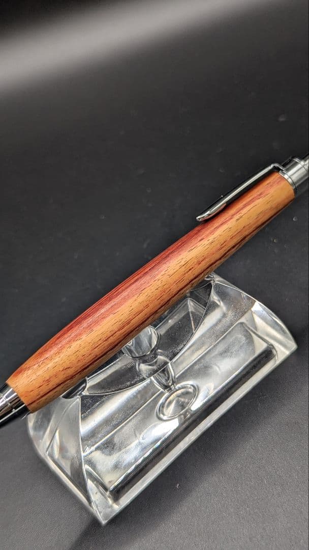 402ペン工房翌檜　チューリップウッド　木軸シャーペン　ボールペン