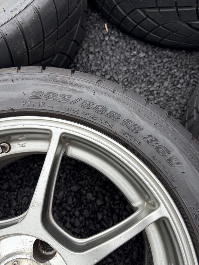 値下げしましたENKEI RS-M 205/50R15 PROXES R1R