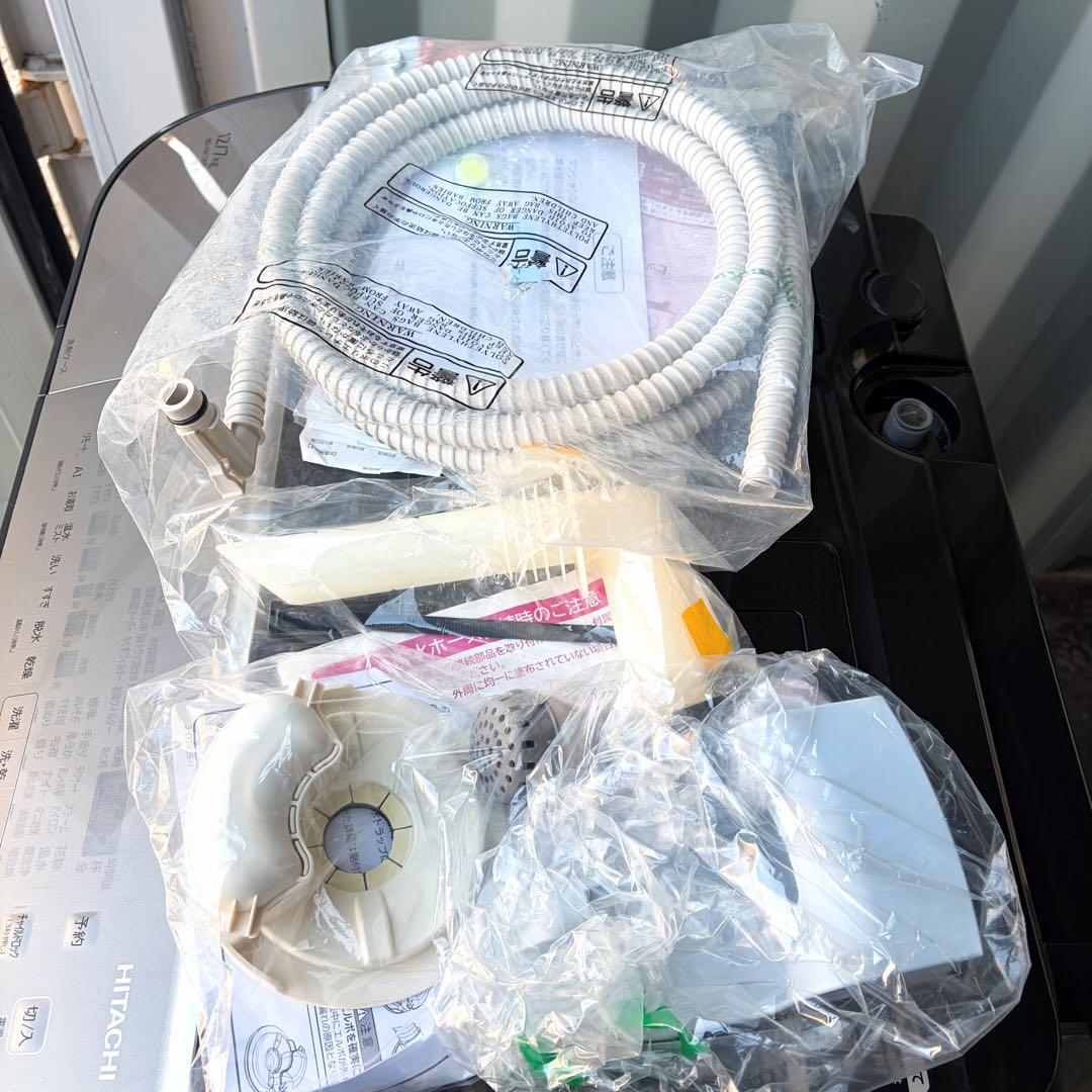 運搬取付無料！シャンパン純正日立大容量ビッグドラムビルトイン洗濯機！完動超美品￼