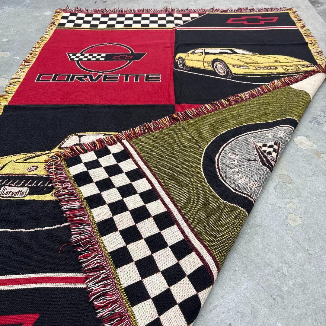 シボレー　コルベット　マルチカバー　ソファーカバー　ラグ　180x130