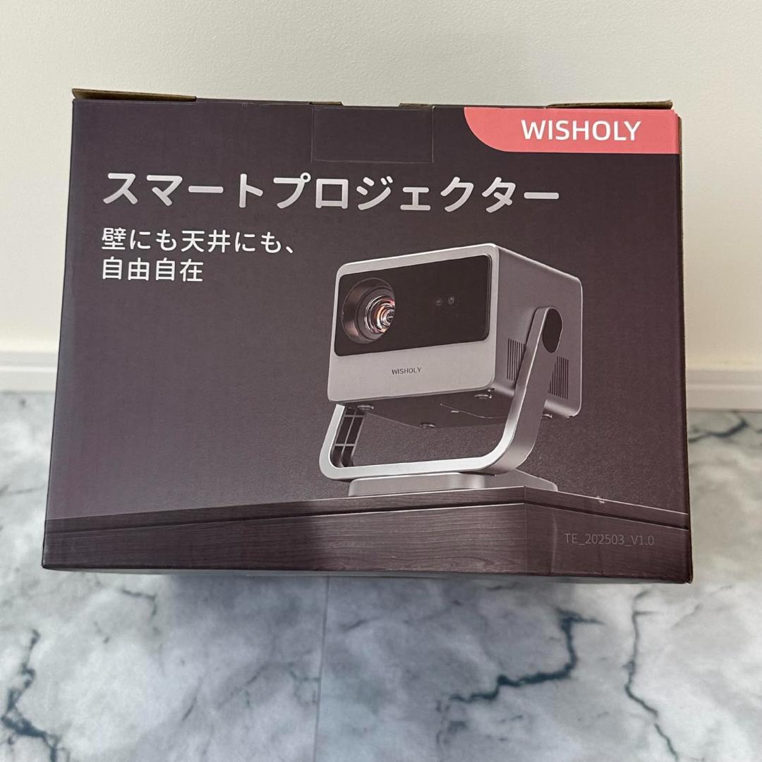 ロジェクター 家庭用【2025新登場！Android TV搭載・180°回転】