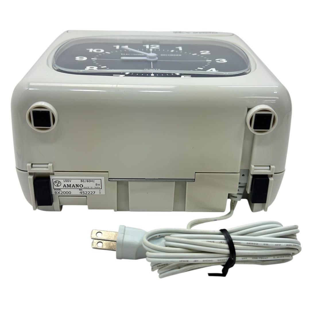 AMANO BX2000 電子タイムレコーダー
