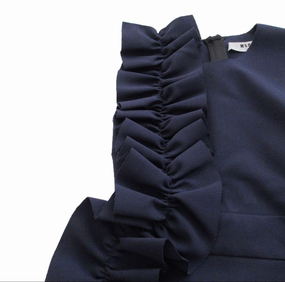 短期間出品・処分価格！美品・MSGM フリルワンピース IT42