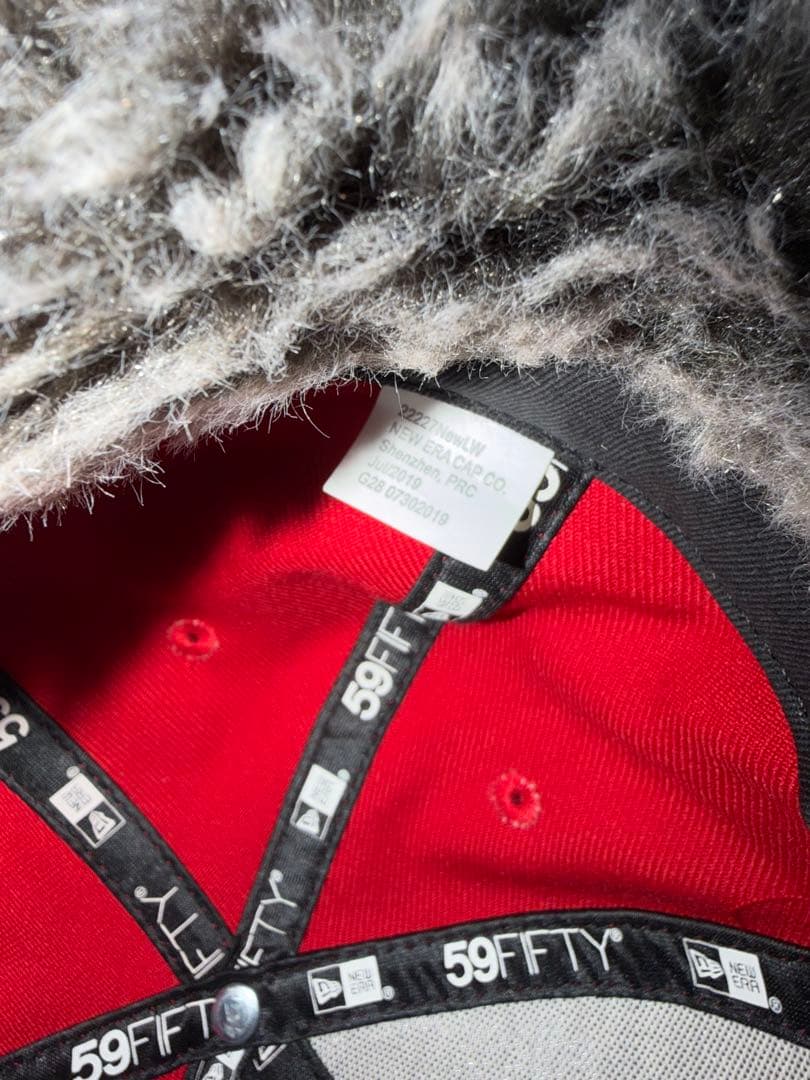 【未使用】Supreme レッド ベースボールキャップ 7 1/2