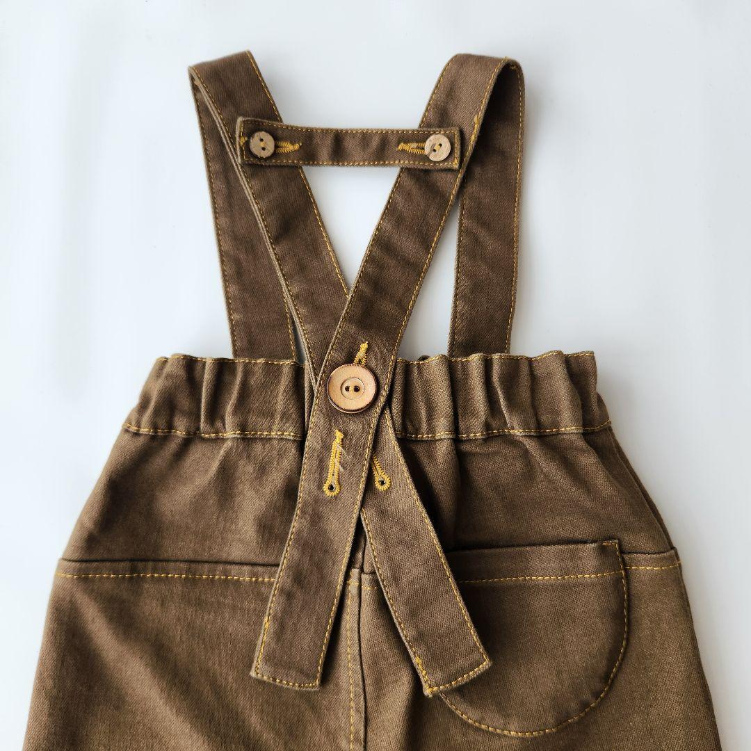 ボトムス hello lupo brown denim pants 18-24m