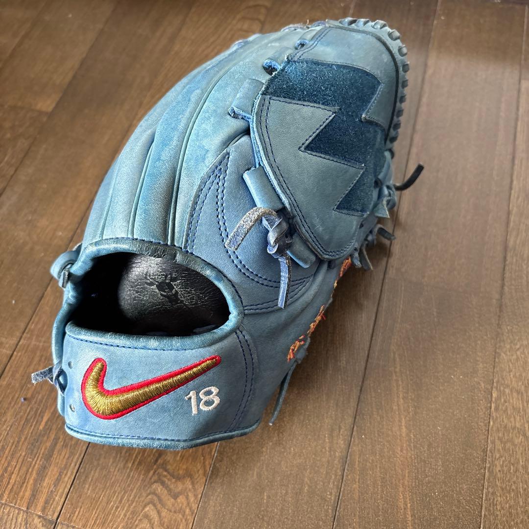 Nike Vapor グローブ 青 18 松坂大輔