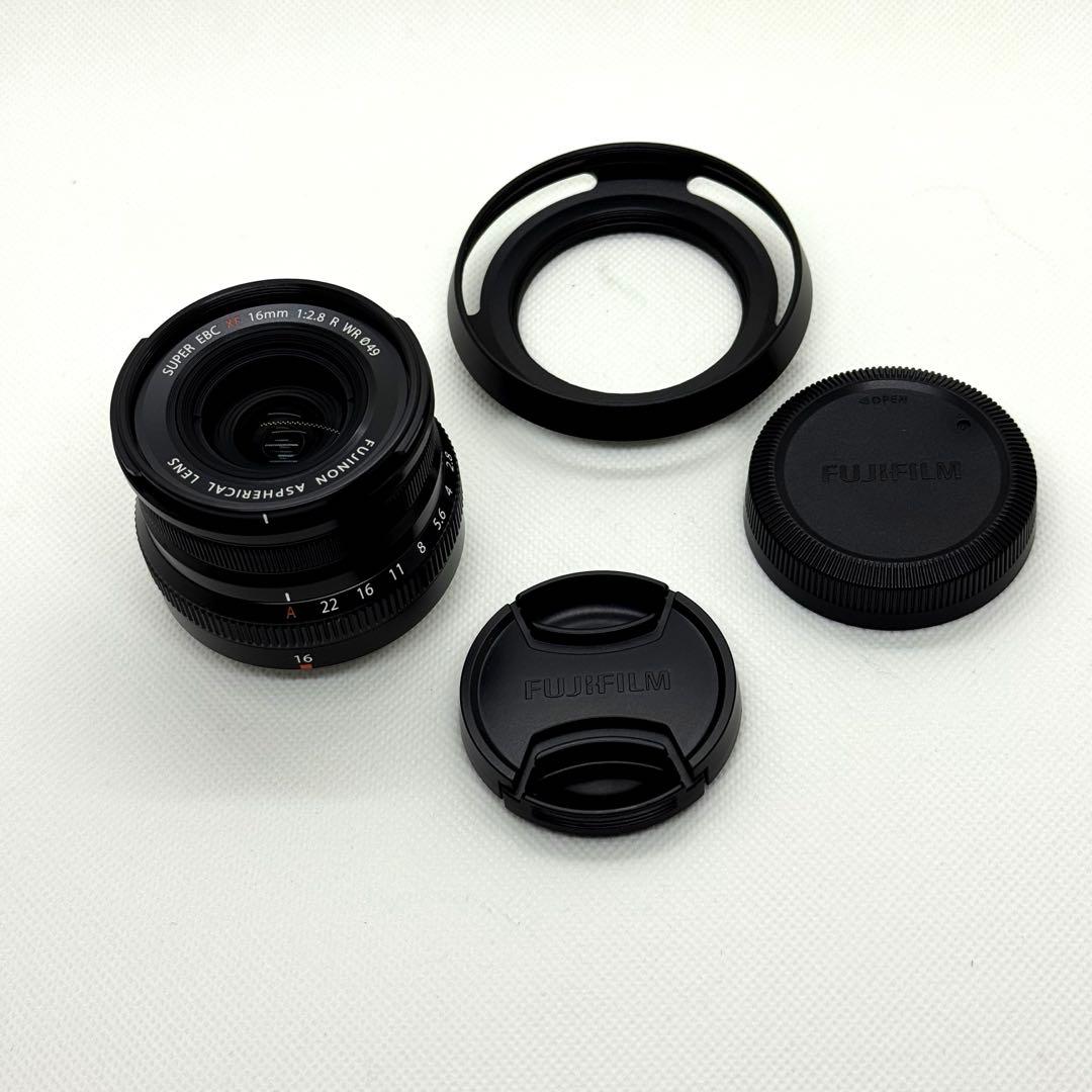 美品　フジフィルム　Fujinon XF 16mm F2.8 R WR