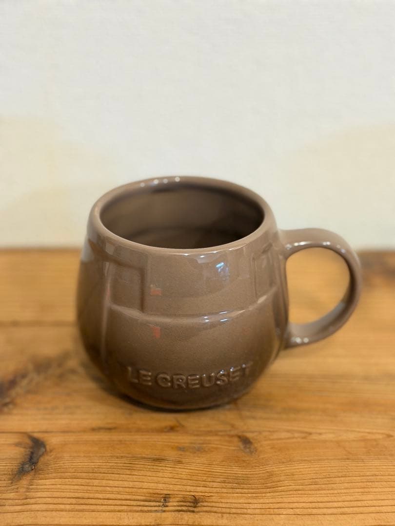 LE CREUSET メッシュラウンドプレート 2枚　マグカップ2脚セット