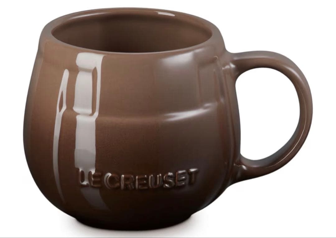 LE CREUSET メッシュラウンドプレート 2枚　マグカップ2脚セット