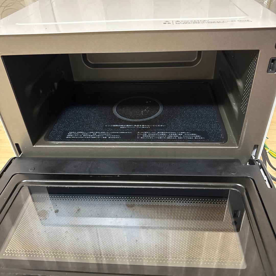SHARP オーブンレンジ　電子レンジ　RE-WF18A-W 説明書付き　値下げ