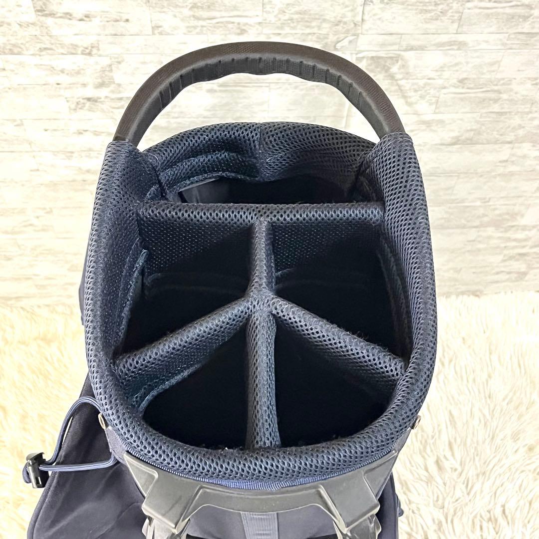 希少　ブリーフィング CR-4 スタンド式 キャディバッグ ネイビー