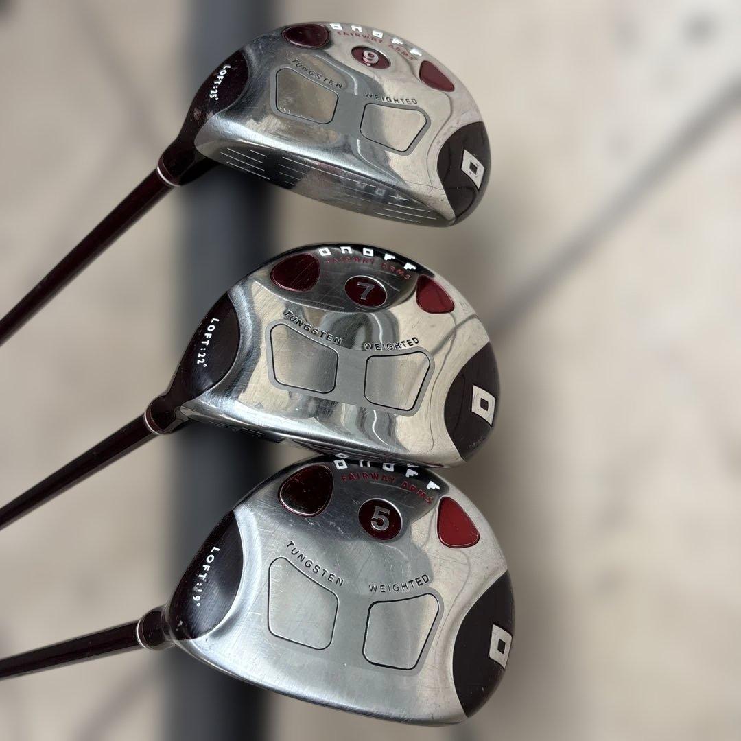 ONOFFレディースフェアウェイウッド(3本)