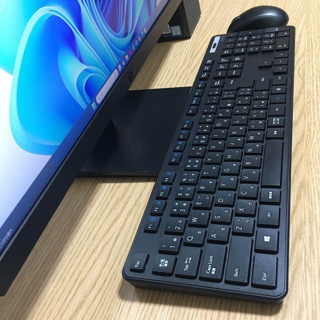 Lenovo Win11 快速i3 23.8'モニター 快適デスクトップ 取説