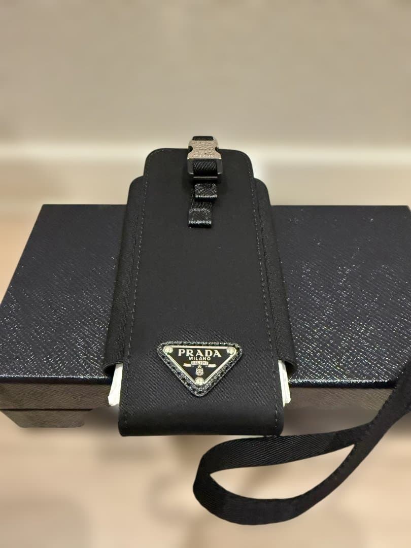 PRADA プラダ　アイコス IQOS 携帯ケース ホルダー ナイロン ブラック