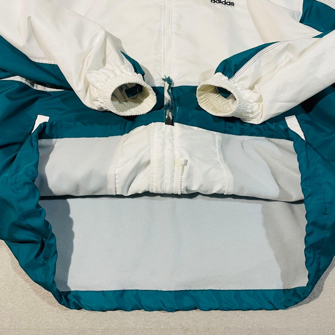 【超希少!美品】90s adidas 3WAYナイロンJKT着脱フリースライナー