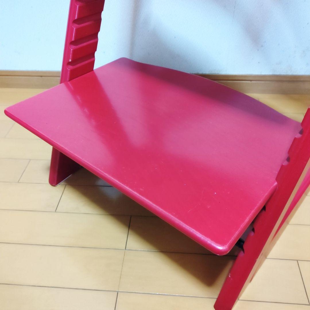 ✨STOKKE✨ストッケ トリップトラップ シリアル3 レッド レンチ付き♪