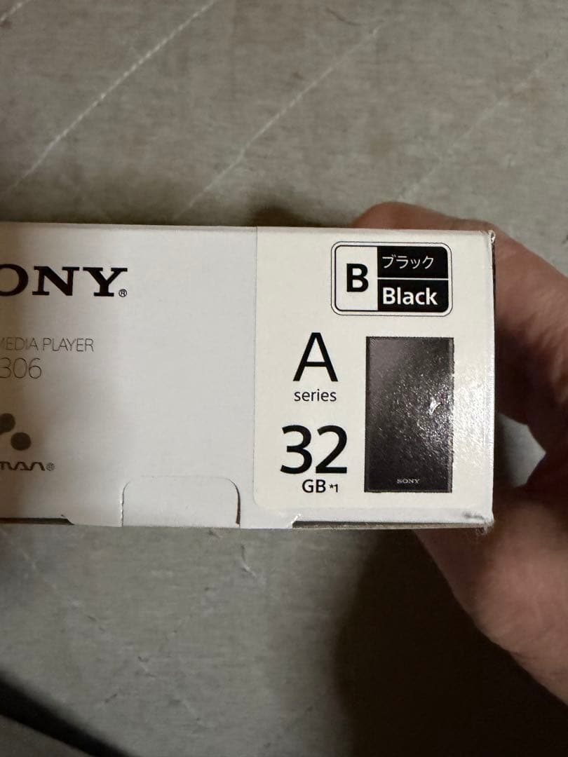 SONYウォークマンNW-A306ブラック