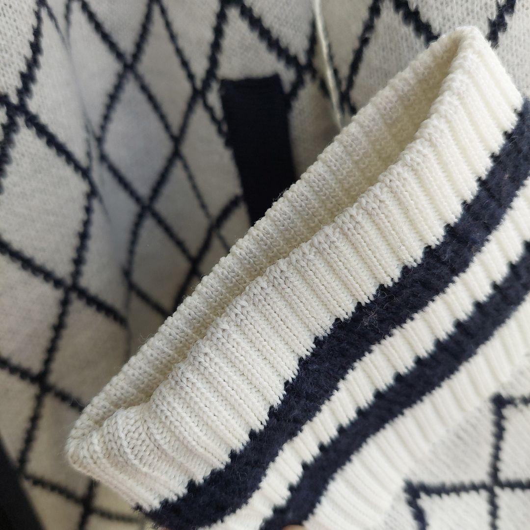 and per se　防風ニットブルゾン 　Lsize