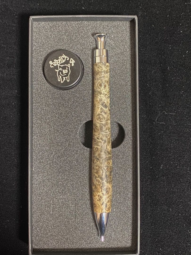 こぶた工房シャープペンシル 極上花梨瘤 青瘤グロテスク0.5mm