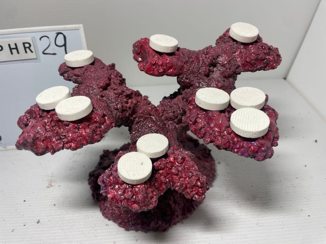 【送料無料】人工ライブロック　PHR29／10穴加工　アク抜き済み安心塗料使用