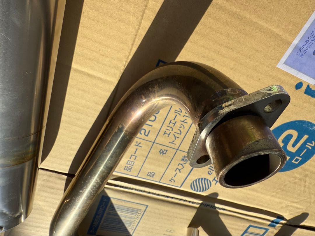 OVER ステンレス マフラー 中古