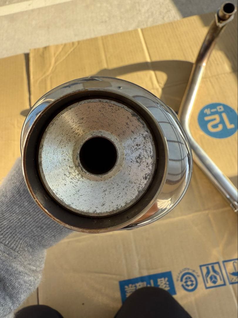 OVER ステンレス マフラー 中古