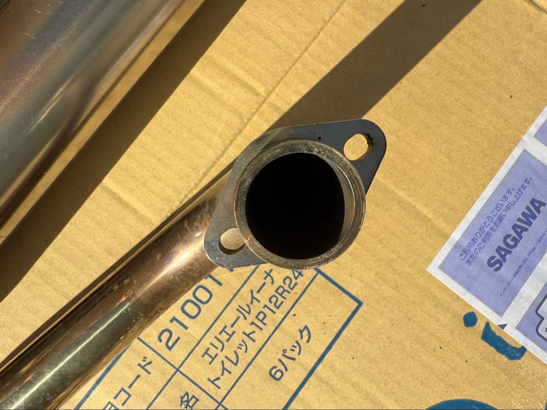 OVER ステンレス マフラー 中古