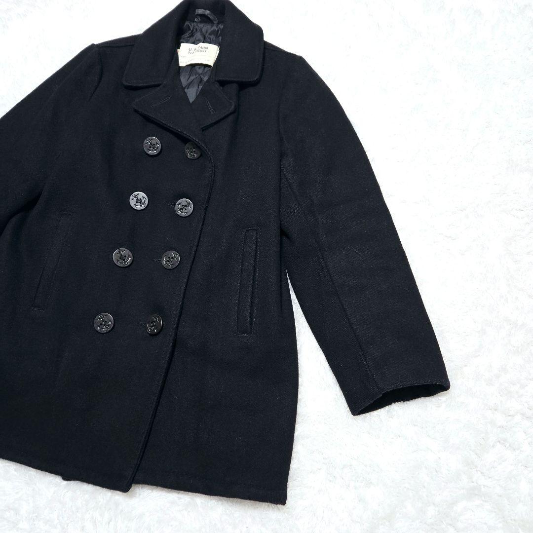 限定値下☆Schott USA製 740N Pコート 90s ダブル 10ボタン