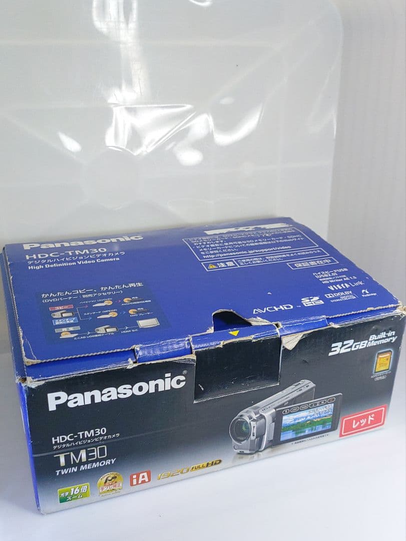 Panasonic HDC-TM30 ビデオカメラ 動作確認済 付属品多数