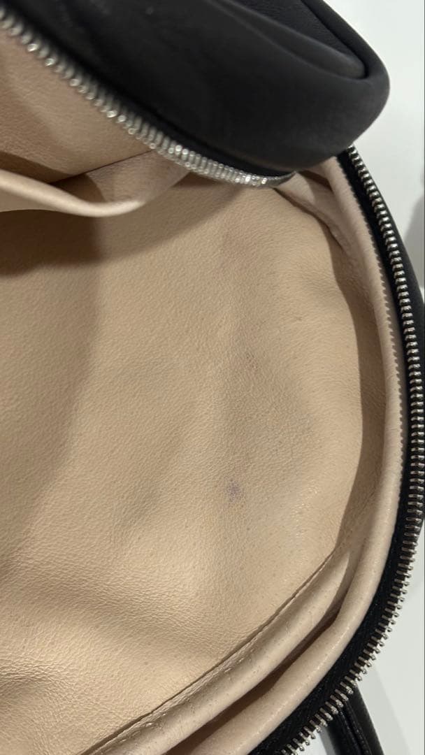 Aeta DA25 ボストンバッグ S 黒 レザーハンドバッグ 保存袋付き